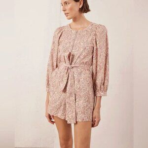Vanessa Bruno Rosanna Paisley Playsuit Romper